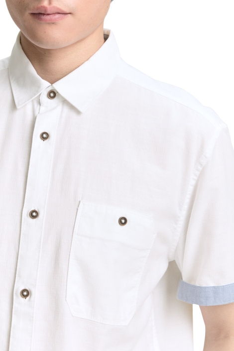 Tom Tailor structured slubyarn shirt